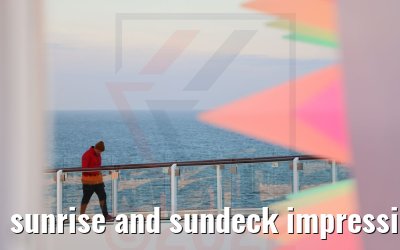 sunrise and sundeck impressions Celebrity Beyond