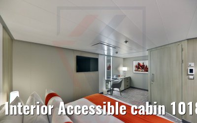 Interior Accessible cabin 10188 Celebrity Beyond
