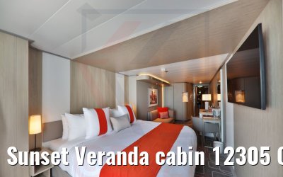 Sunset Veranda cabin 12305 Celebrity Beyond