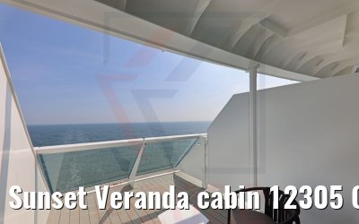 Sunset Veranda cabin 12305 Celebrity Beyond