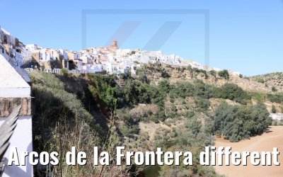 Arcos de la Frontera different city views