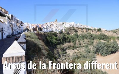 Arcos de la Frontera different city views