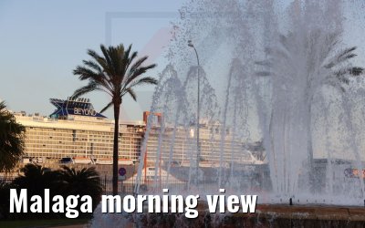 Malaga morning view