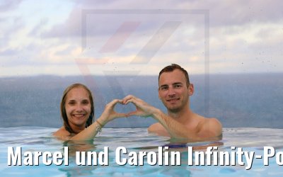 Marcel und Carolin Infinity-Pool Celebrity Beyond 23.10.2022