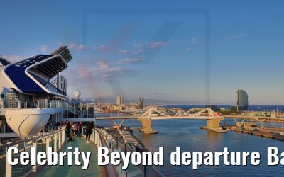 Celebrity Beyond departure Barcelona 12.10.2022