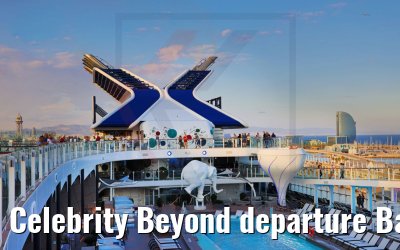 Celebrity Beyond departure Barcelona 12.10.2022