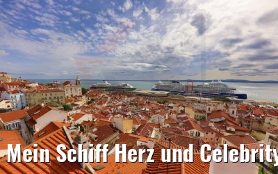 Mein Schiff Herz und Celebrity Beyond Lissabon 16.10.2022