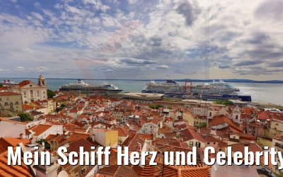 Mein Schiff Herz und Celebrity Beyond Lissabon 16.10.2022