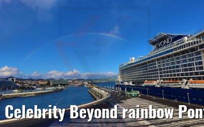 Celebrity Beyond rainbow Ponta Delgada 18.10.2022