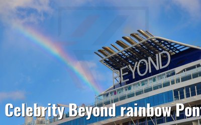 Celebrity Beyond rainbow Ponta Delgada 18.10.2022