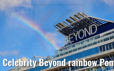 Celebrity Beyond rainbow Ponta Delgada 18.10.2022