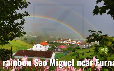 rainbow Sao Miguel near Furnas Valley 18.10.2022