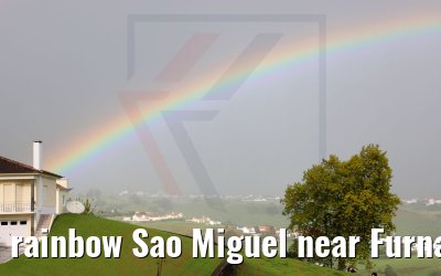 rainbow Sao Miguel near Furnas Valley 18.10.2022