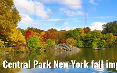 Central Park New York fall impressions 26.10.2022