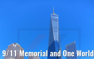 9/11 Memorial and One World Trade Center New York 27.10.2022