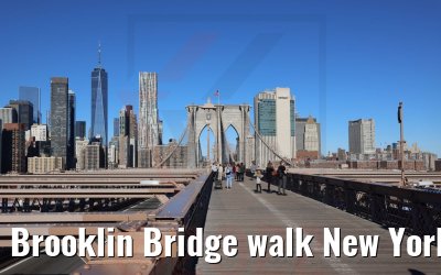 Brooklin Bridge walk New York 27.10.2022