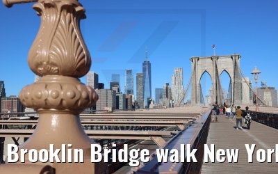 Brooklin Bridge walk New York 27.10.2022