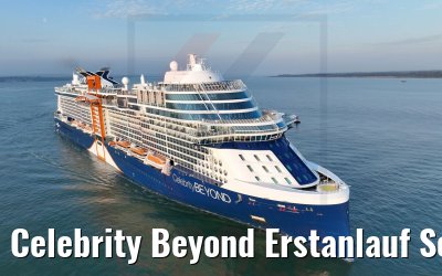 Celebrity Beyond Erstanlauf Southampton 21.04.2022