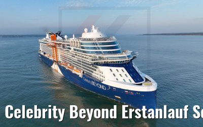 Celebrity Beyond Erstanlauf Southampton 21.04.2022