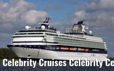 Celebrity Cruises Celebrity Century departing port of Amsterdam, 10. June 2008