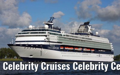 Celebrity Cruises Celebrity Century departing port of Amsterdam, 10. June 2008