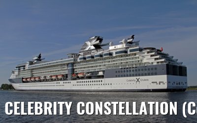 CELEBRITY CONSTELLATION (Celebrity Cruises) outbound port of Amsterdam - Aug. 12, 2012