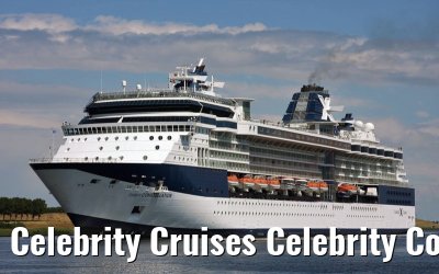 Celebrity Cruises Celebrity Constellation departing port of Amsterdam, 15. June 2008