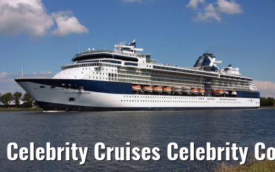 Celebrity Cruises Celebrity Constellation departing port of Amsterdam, 15. June 2008