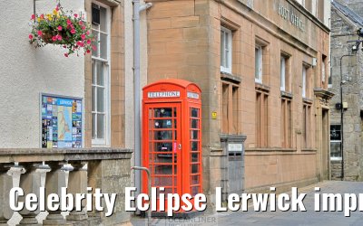 Celebrity Eclipse Lerwick impressions 25.06.2025