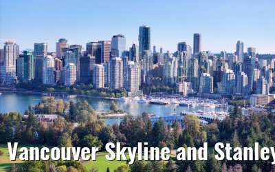 Vancouver Skyline and Stanley Park 18.09.2024