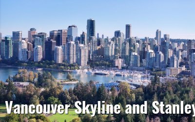 Vancouver Skyline and Stanley Park 18.09.2024