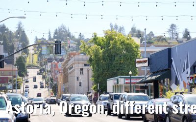 Astoria, Oregon, different street and city impressions 21.09.2024