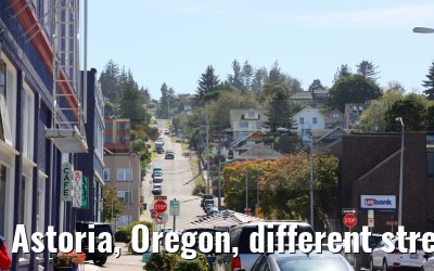 Astoria, Oregon, different street and city impressions 21.09.2024