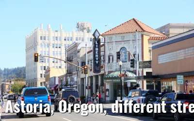Astoria, Oregon, different street and city impressions 21.09.2024