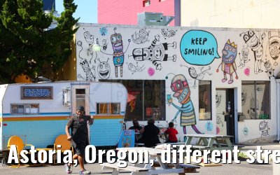 Astoria, Oregon, different street and city impressions 21.09.2024