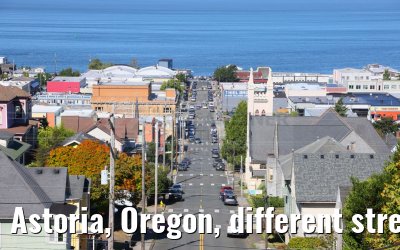 Astoria, Oregon, different street and city impressions 21.09.2024