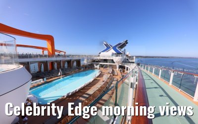 Celebrity Edge morning views 21.09.2024