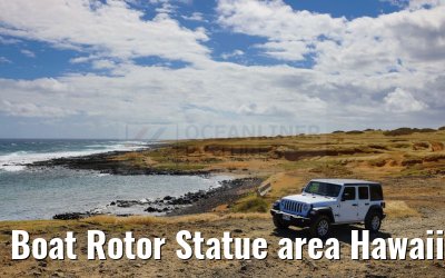 Boat Rotor Statue area Hawaii Big Island 27.09.2024