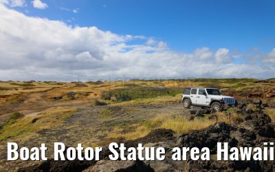 Boat Rotor Statue area Hawaii Big Island 27.09.2024