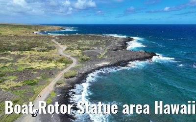 Boat Rotor Statue area Hawaii Big Island 27.09.2024