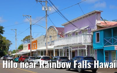 Hilo near Rainbow Falls Hawaii Big Island 28.09.2024