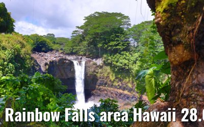Rainbow Falls area Hawaii 28.09.2024