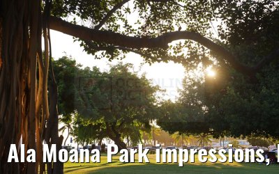 Ala Moana Park impressions, Honolulu 29.09.2024