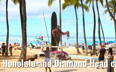 Honolulu and Diamond Head coastline impressions 29.09.2024