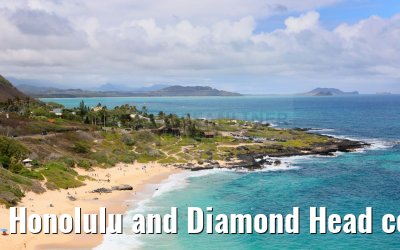 Honolulu and Diamond Head coastline impressions 29.09.2024