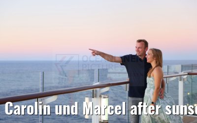Carolin und Marcel after sunset Celebrity Edge 24.09.2024