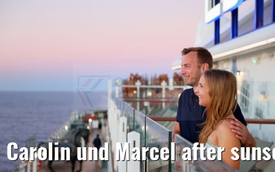 Carolin und Marcel after sunset Celebrity Edge 24.09.2024