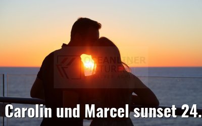 Carolin und Marcel sunset 24.09.2024 Celebrity Edge