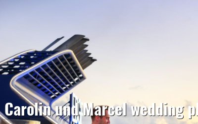 Carolin und Marcel wedding photos Celebrity Edge 