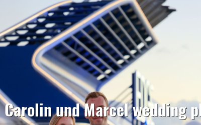 Carolin und Marcel wedding photos Celebrity Edge 